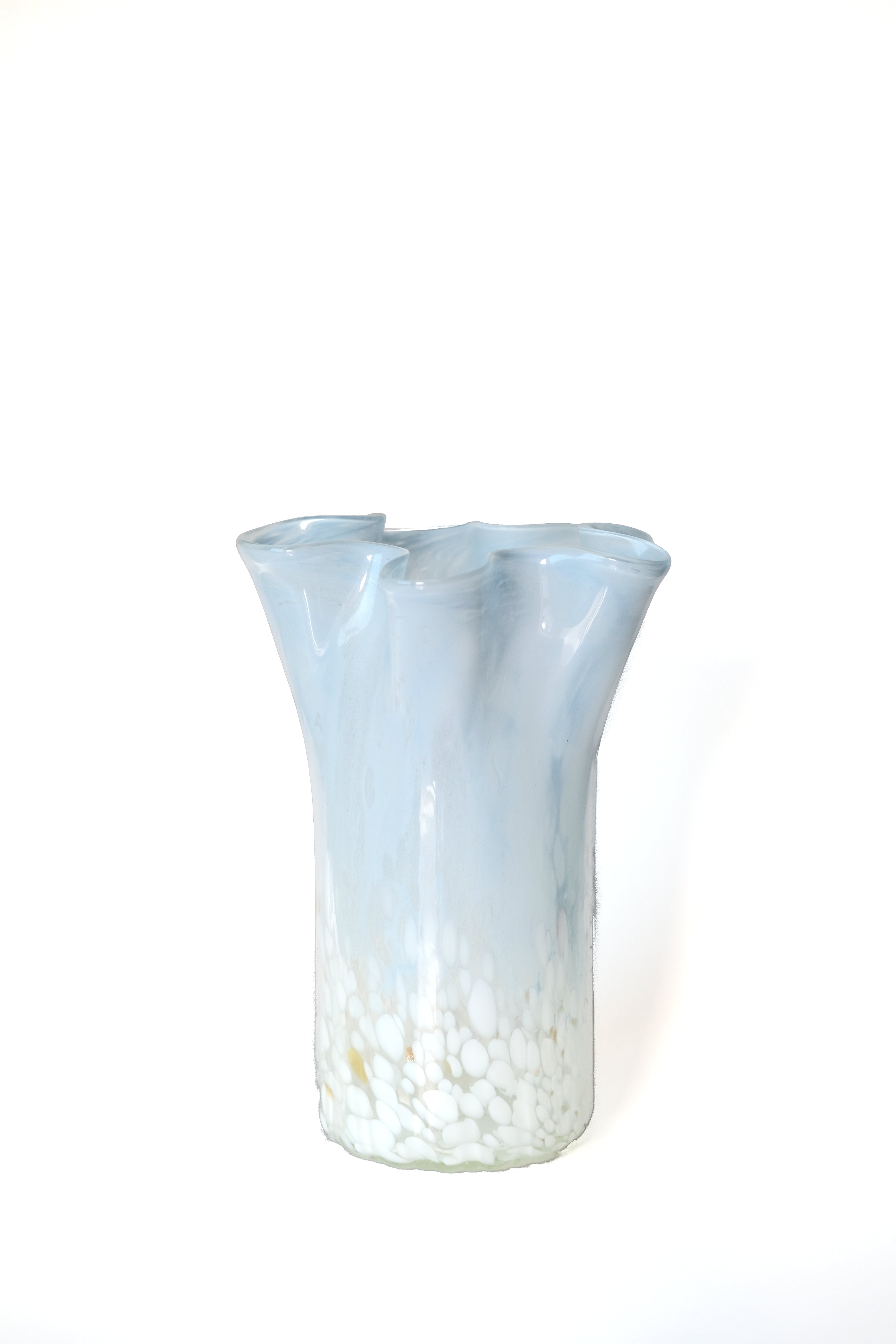Cloud Mist Glass Vase