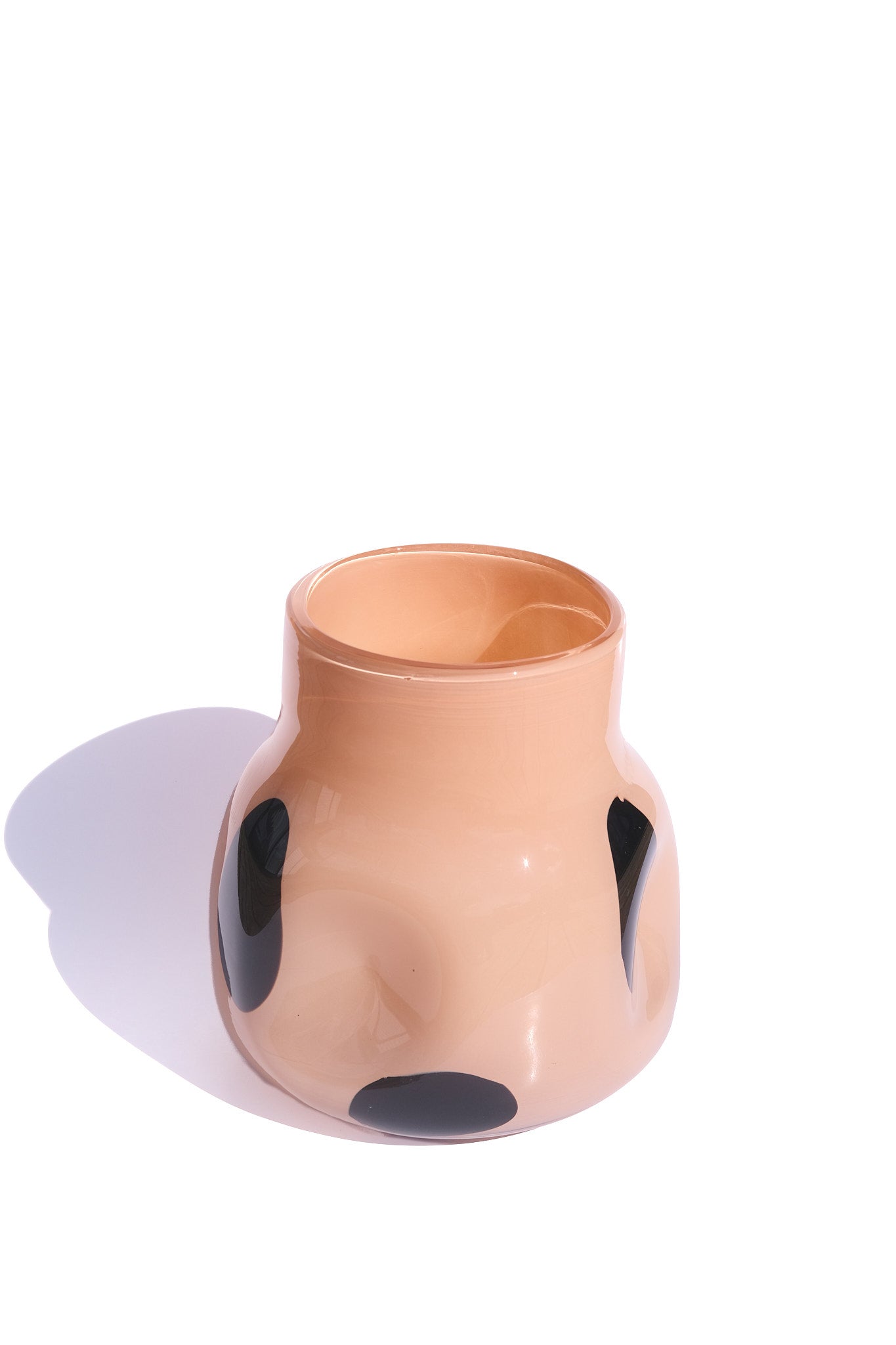 Milk Amber Vase