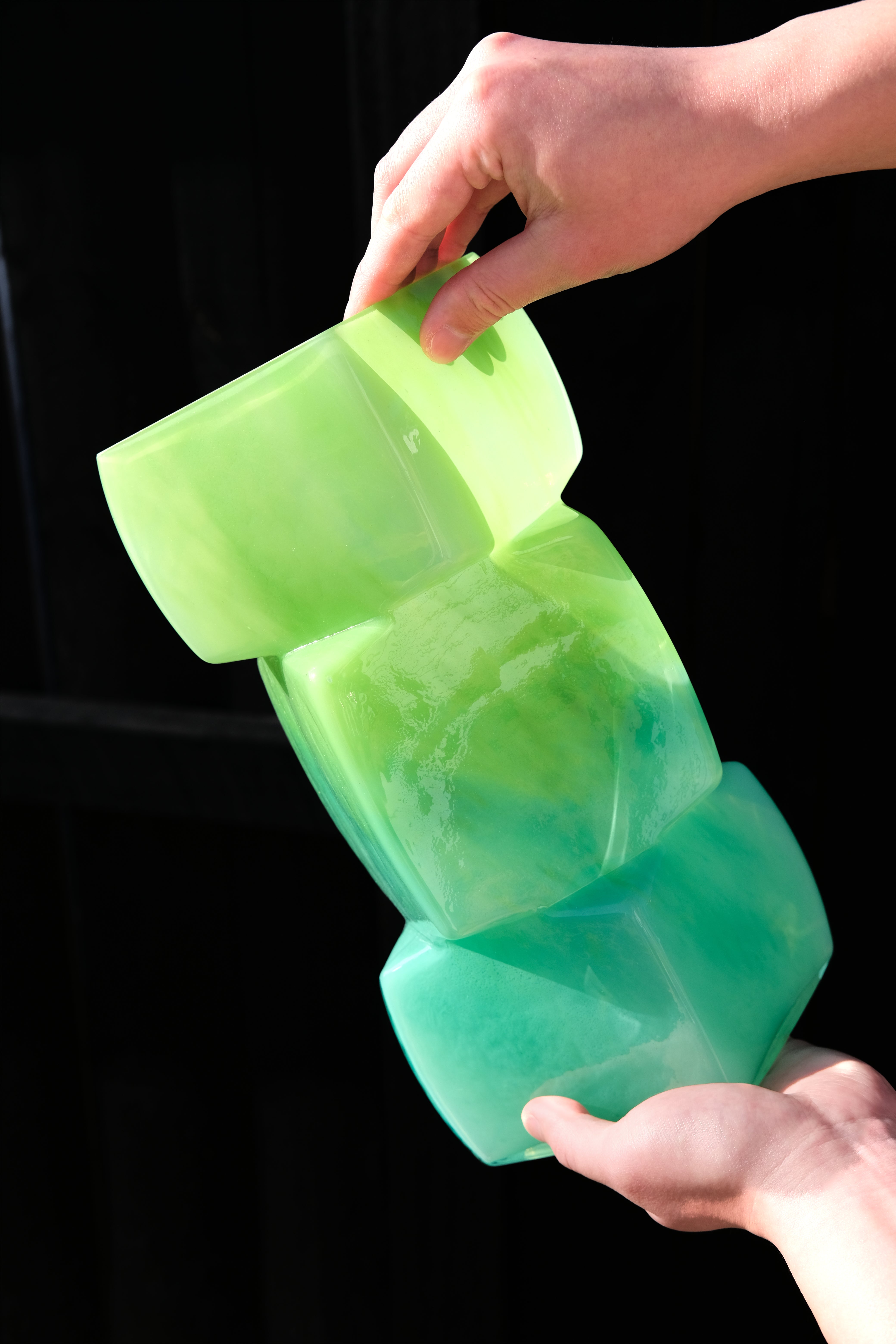 Verdant Stacks Vase (New)