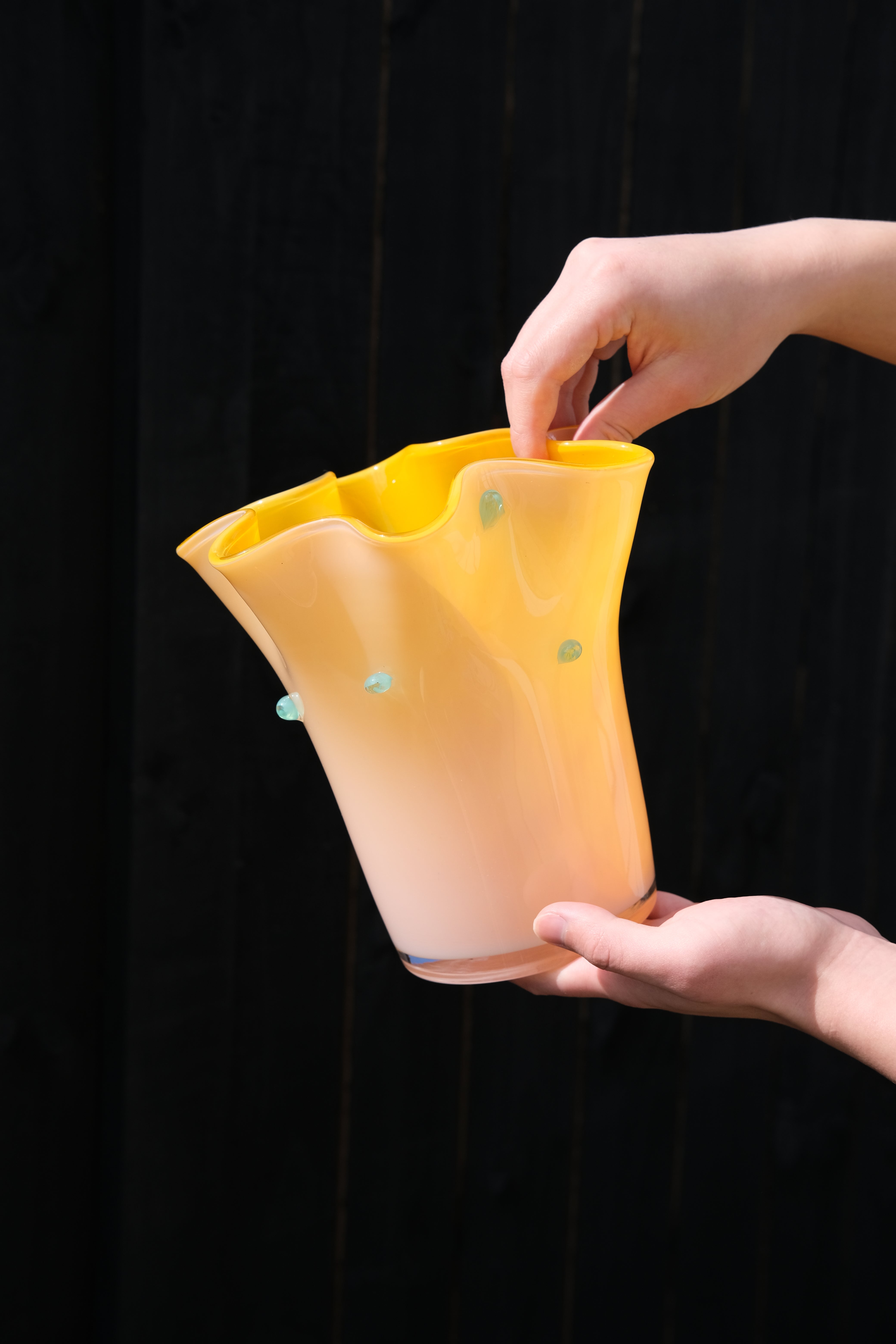 Sunlit Wave Vase (New)