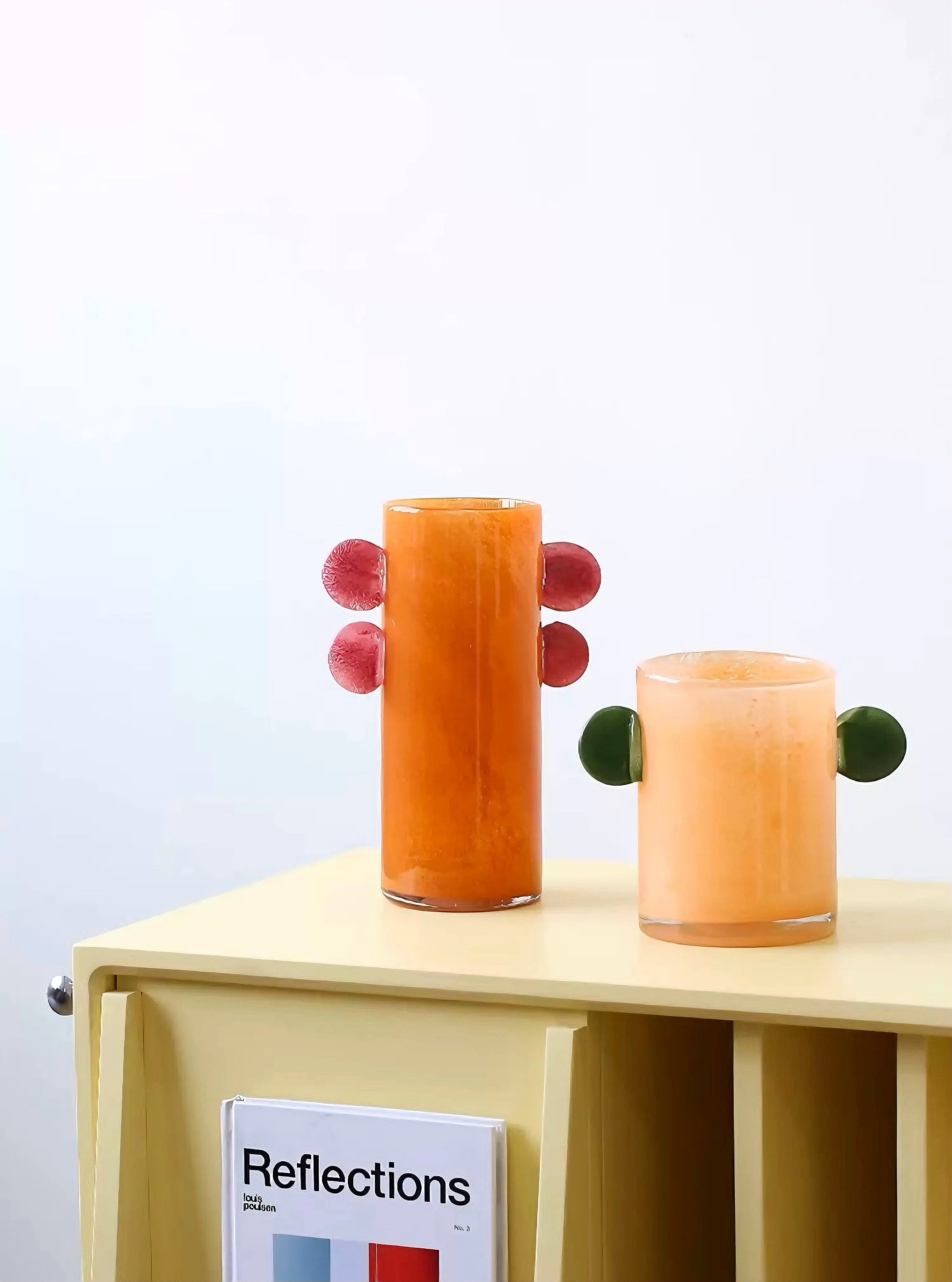 Pop Orb Vase – Tangerine & Berry