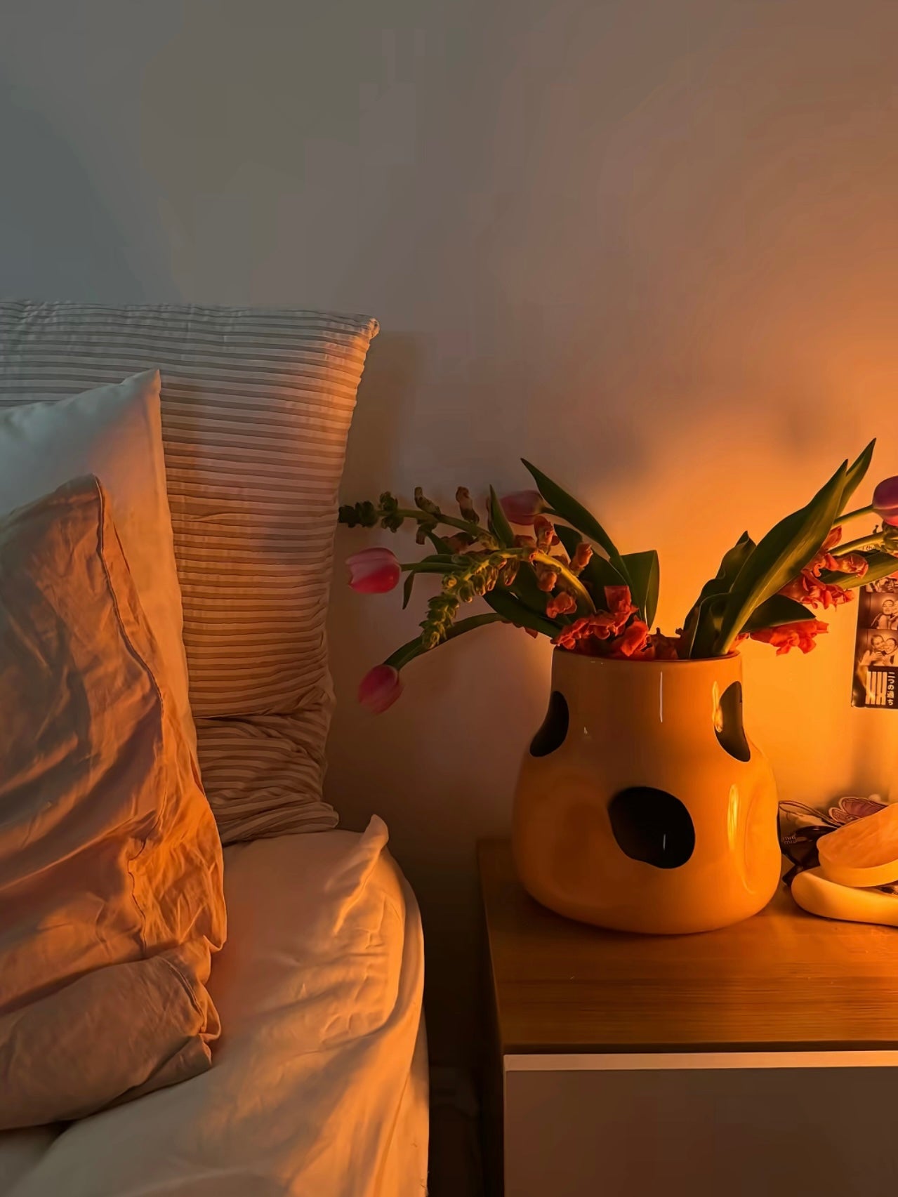 Milk Amber Vase