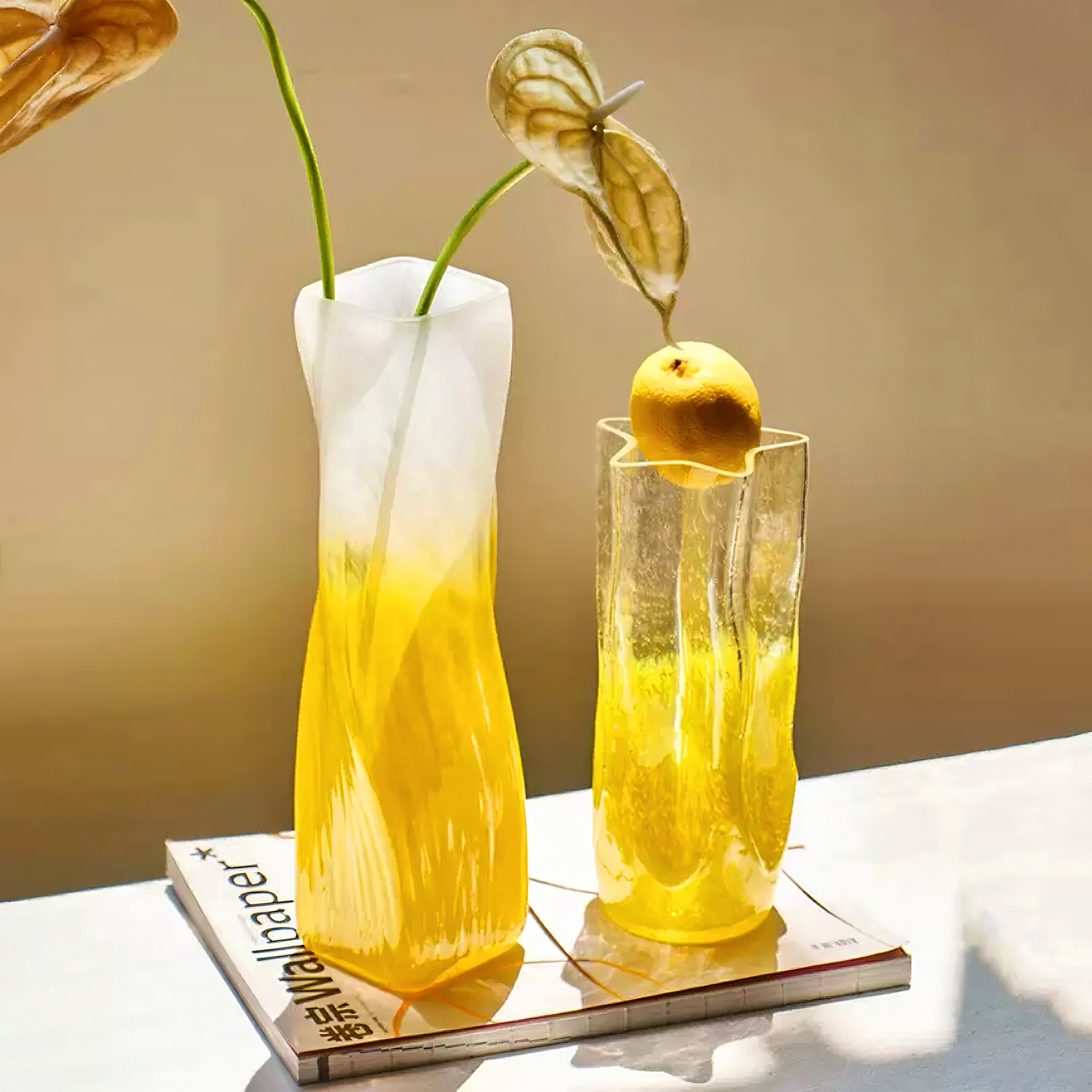 Yellow Gradient Vase (New)