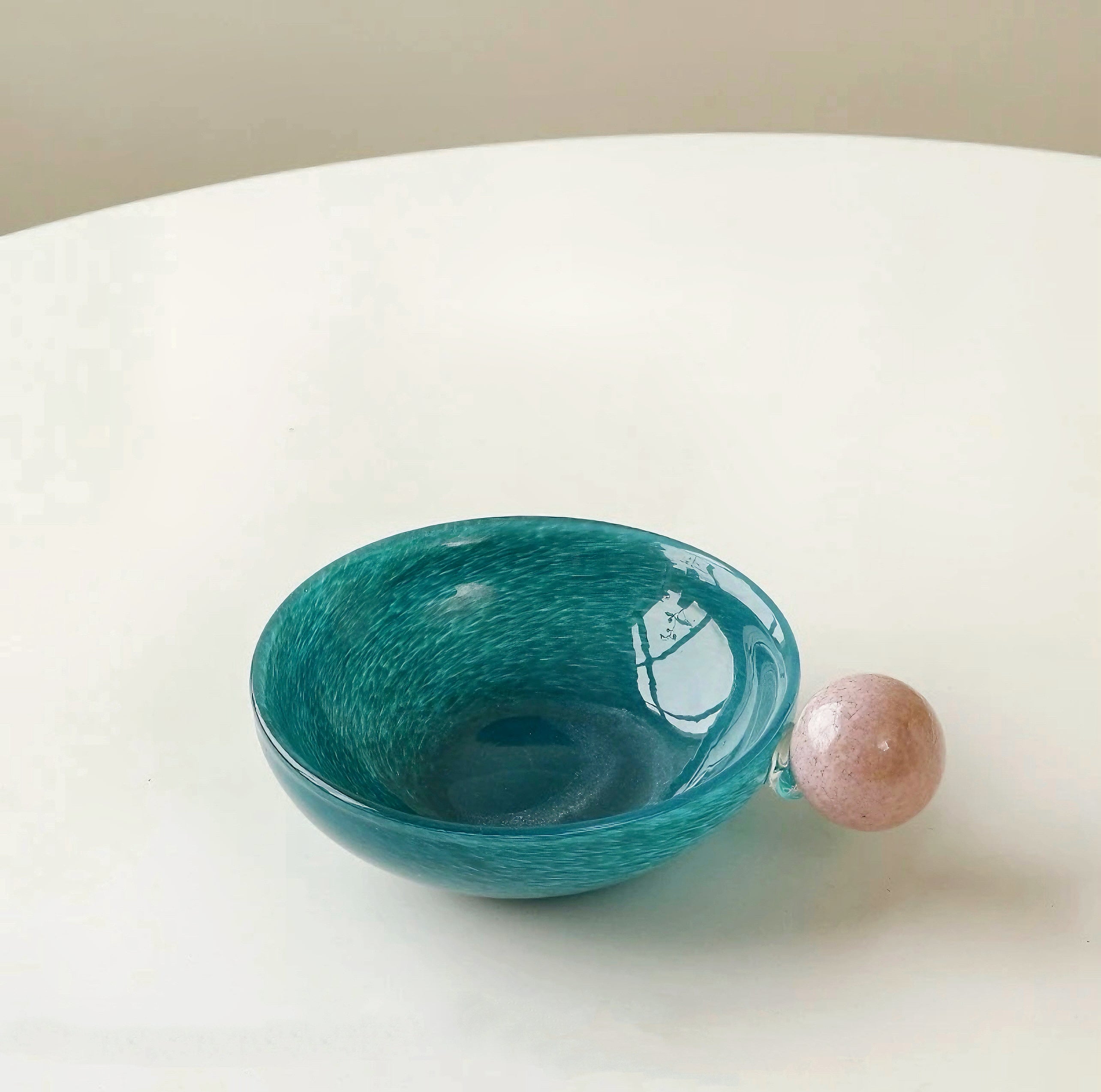 Ripple Essence Bowl – Ocean Teal
