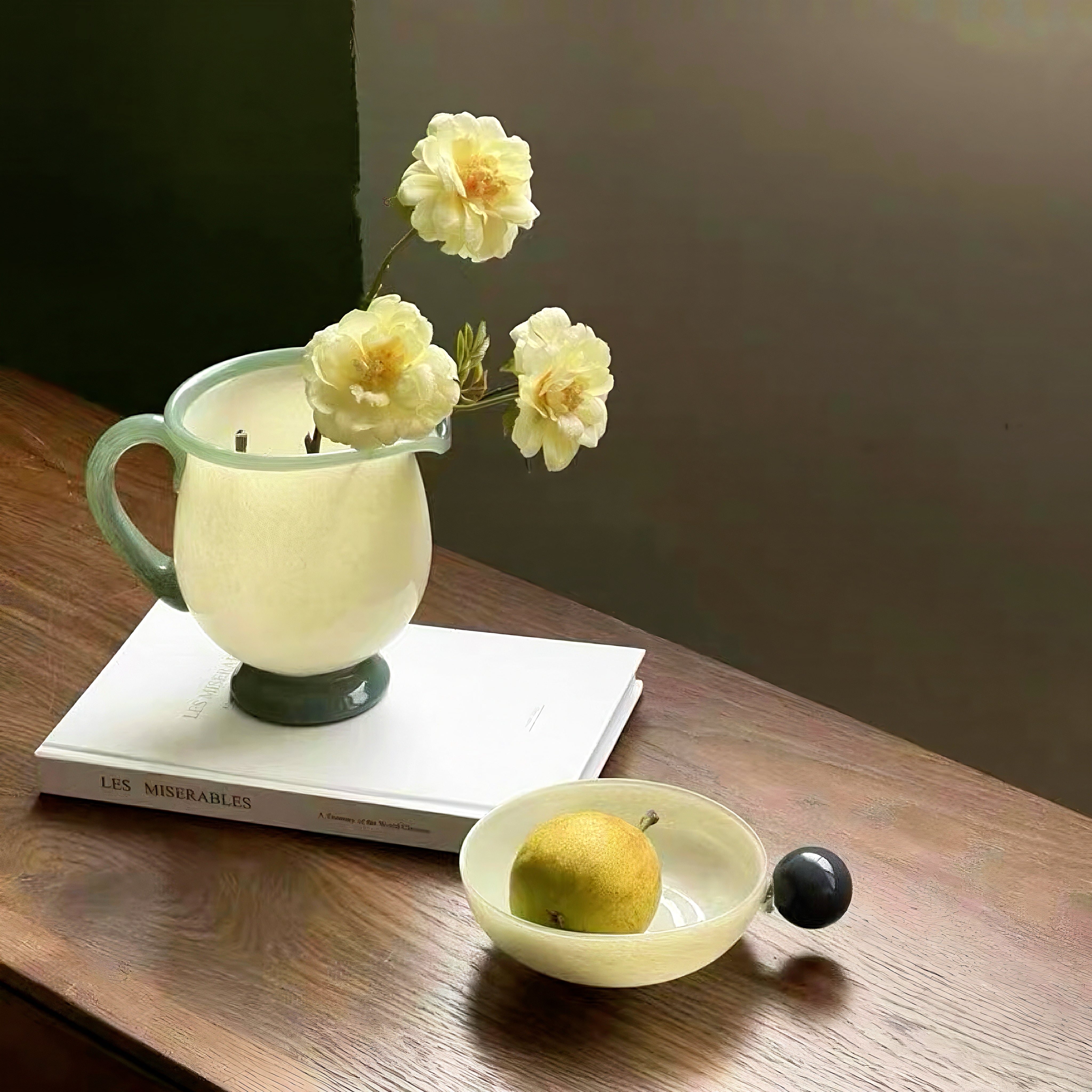 Ripple Essence Bowl – Pearl Cream