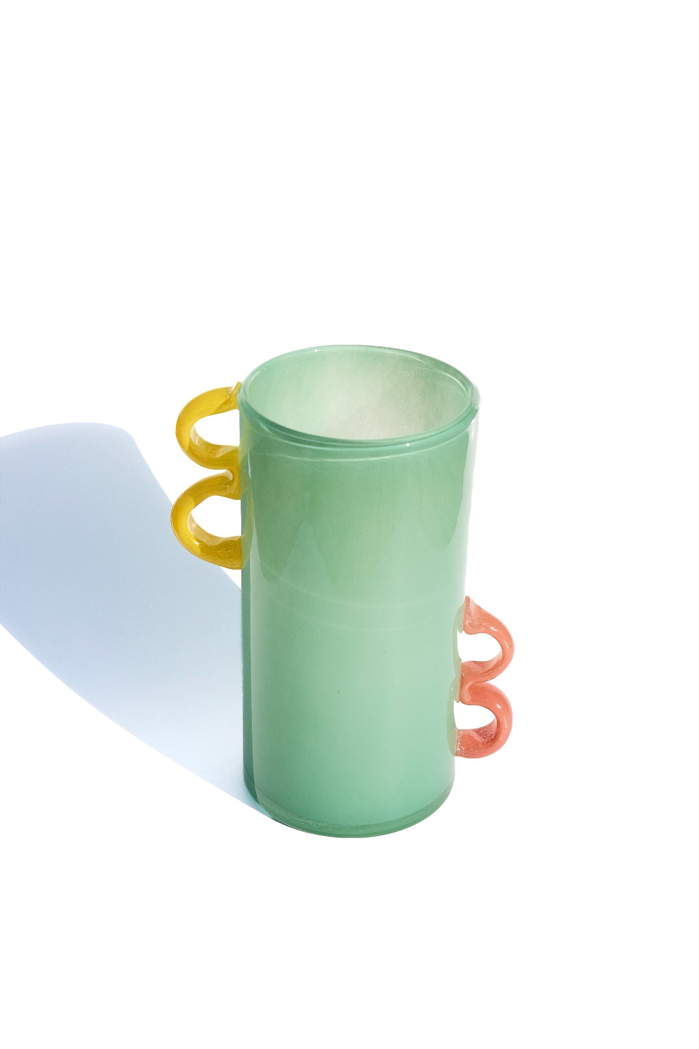 Mint Spiral Vase