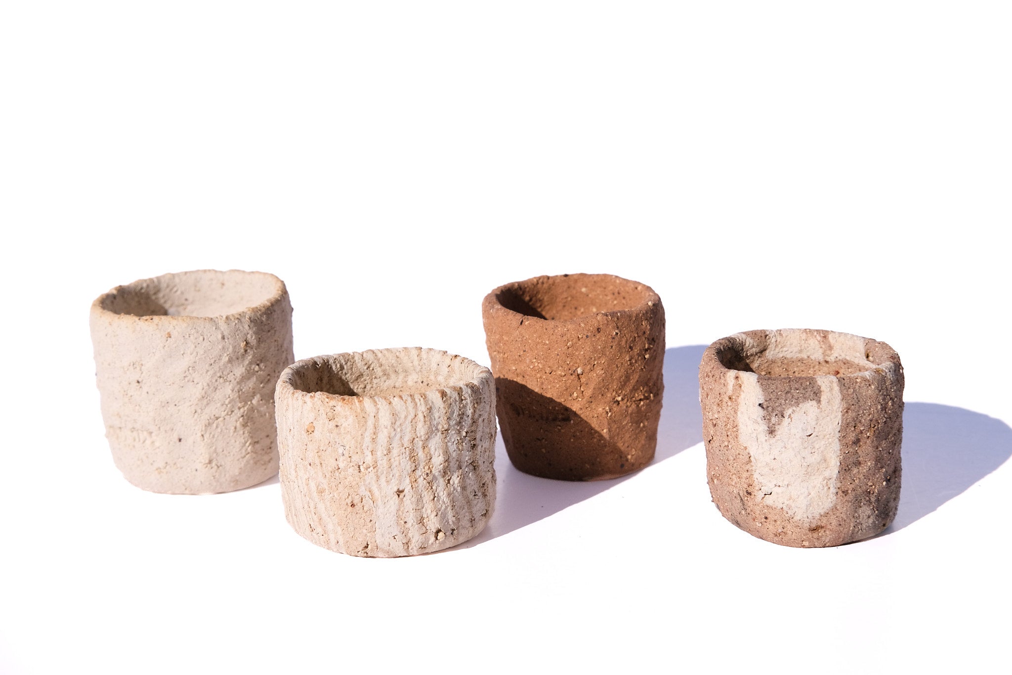 Raw Earth Planter Set ( Included 4)