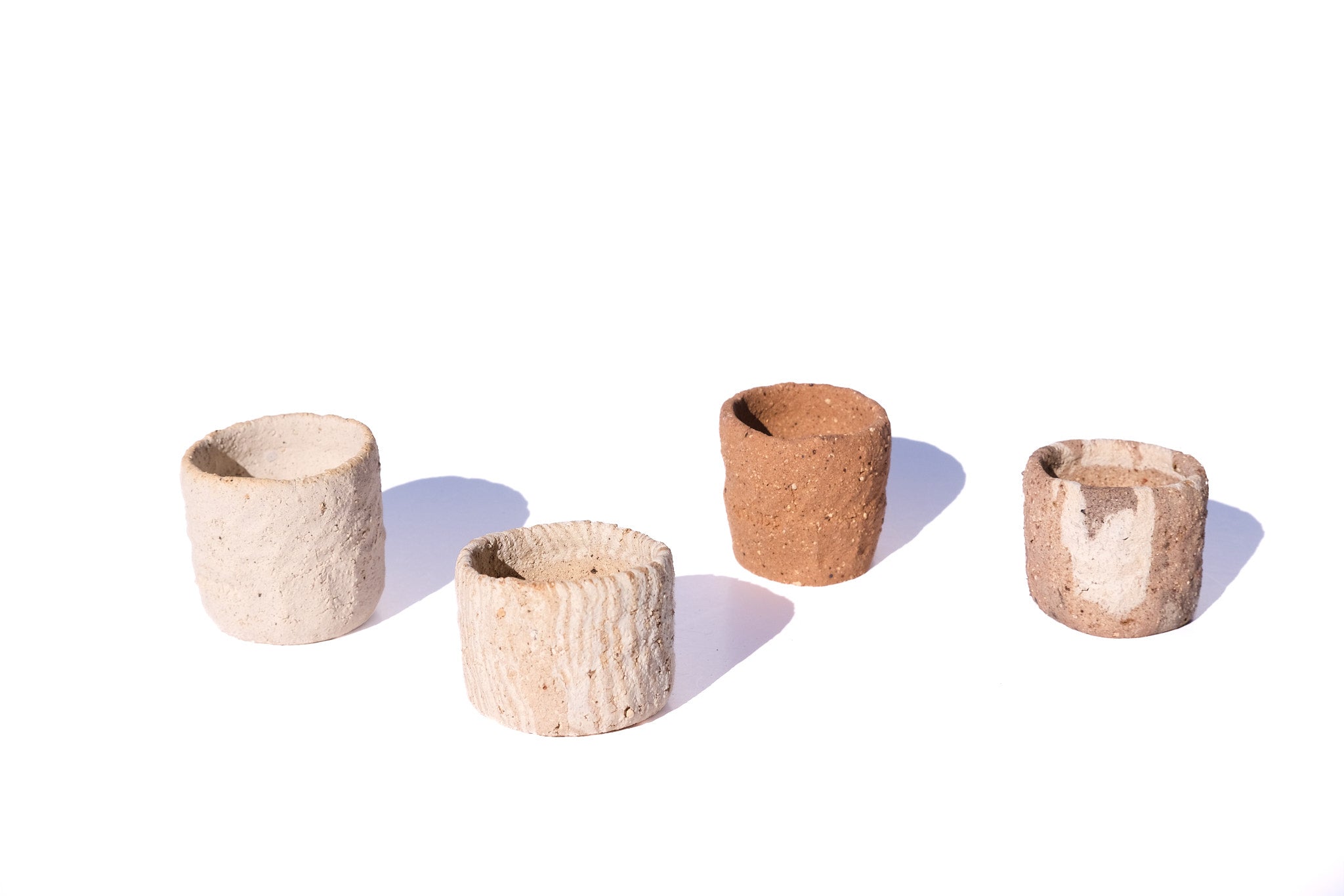 Raw Earth Planter Set ( Included 4)